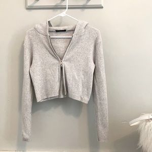 Brandy Melville Cropped Sweatshirt